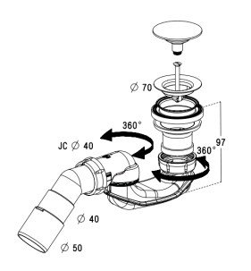 Сифон Radaway 578P - фото2