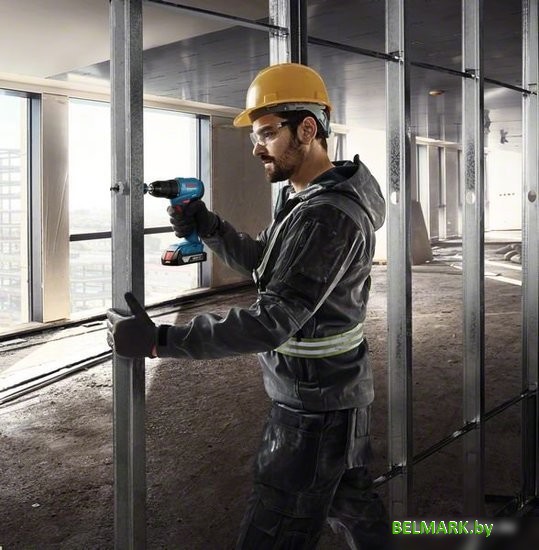 Дрель-шуруповерт Bosch GSR 185-LI Professional 06019K3001 (с 1-им АКБ, кейс) - фото2
