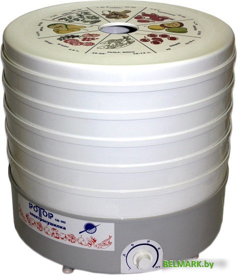 Сушилка для овощей и фруктов Ротор СШ-007-04 - фото