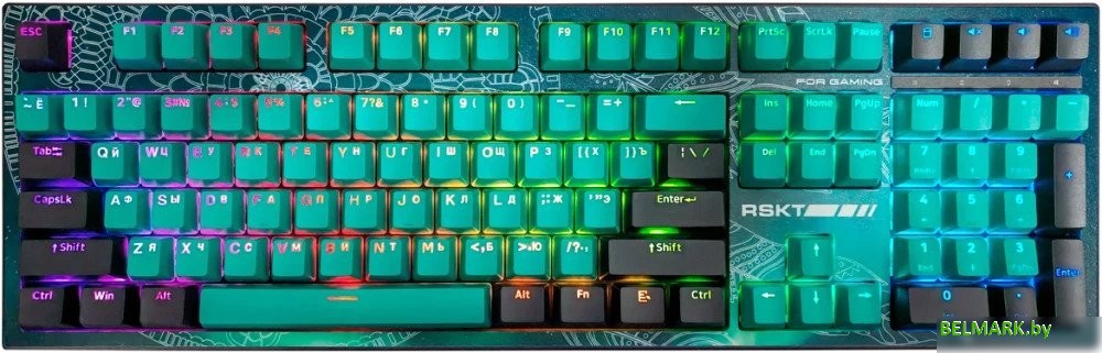 Клавиатура Raskat KM002-UV-GREEN - фото