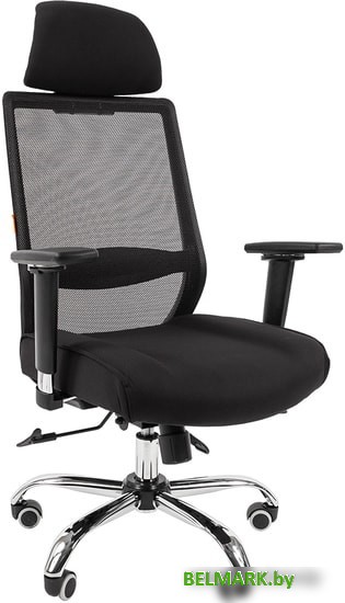 Кресло CHAIRMAN 555 LUX (черный) - фото