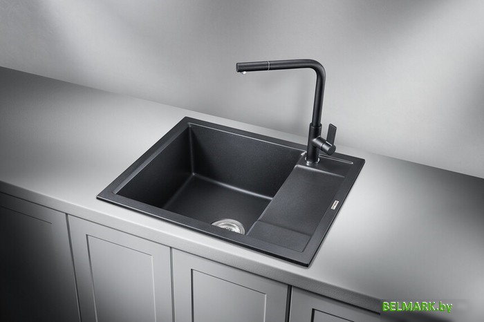 Кухонная мойка Granula GR-6002 (шварц) - фото2