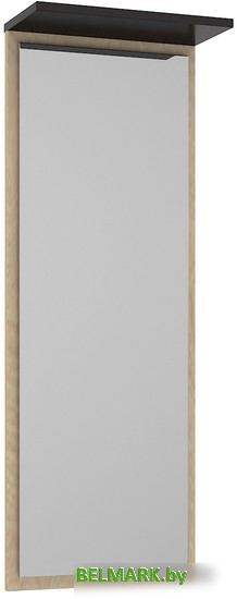 Зеркало МДК ПРЗ 400x1120x200 (венге/дуб млечный) - фото