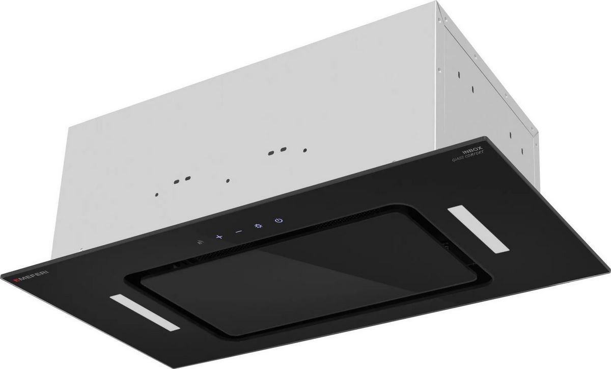 Кухонная вытяжка Meferi INBOX60BK Glass Comfort - фото2
