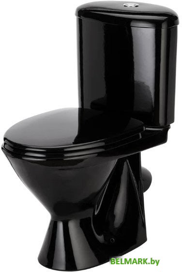 Унитаз напольный Оскольская керамика Арго Стандарт (черный) - фото