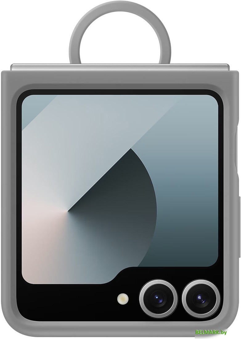 Чехол для телефона Samsung Silicone Case Galaxy Z Flip6 (серый) - фото