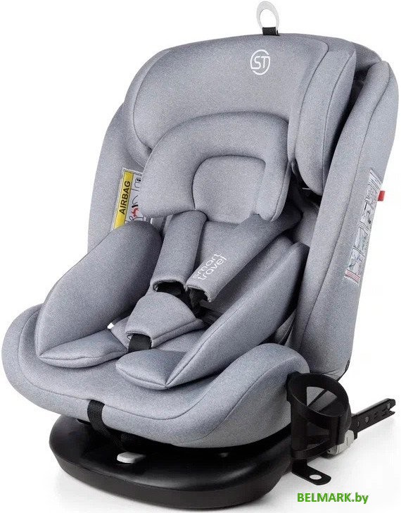 Детское автокресло Smart Travel Boss Isofix KRES3894 (светло-серый) - фото