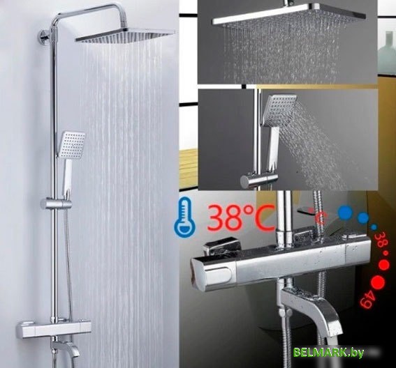 Душевая система Gappo G2491 (хром) - фото2