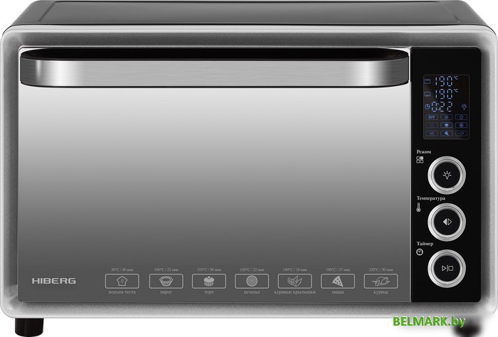 Мини-печь Hiberg PR 400 (dark moon) - фото2