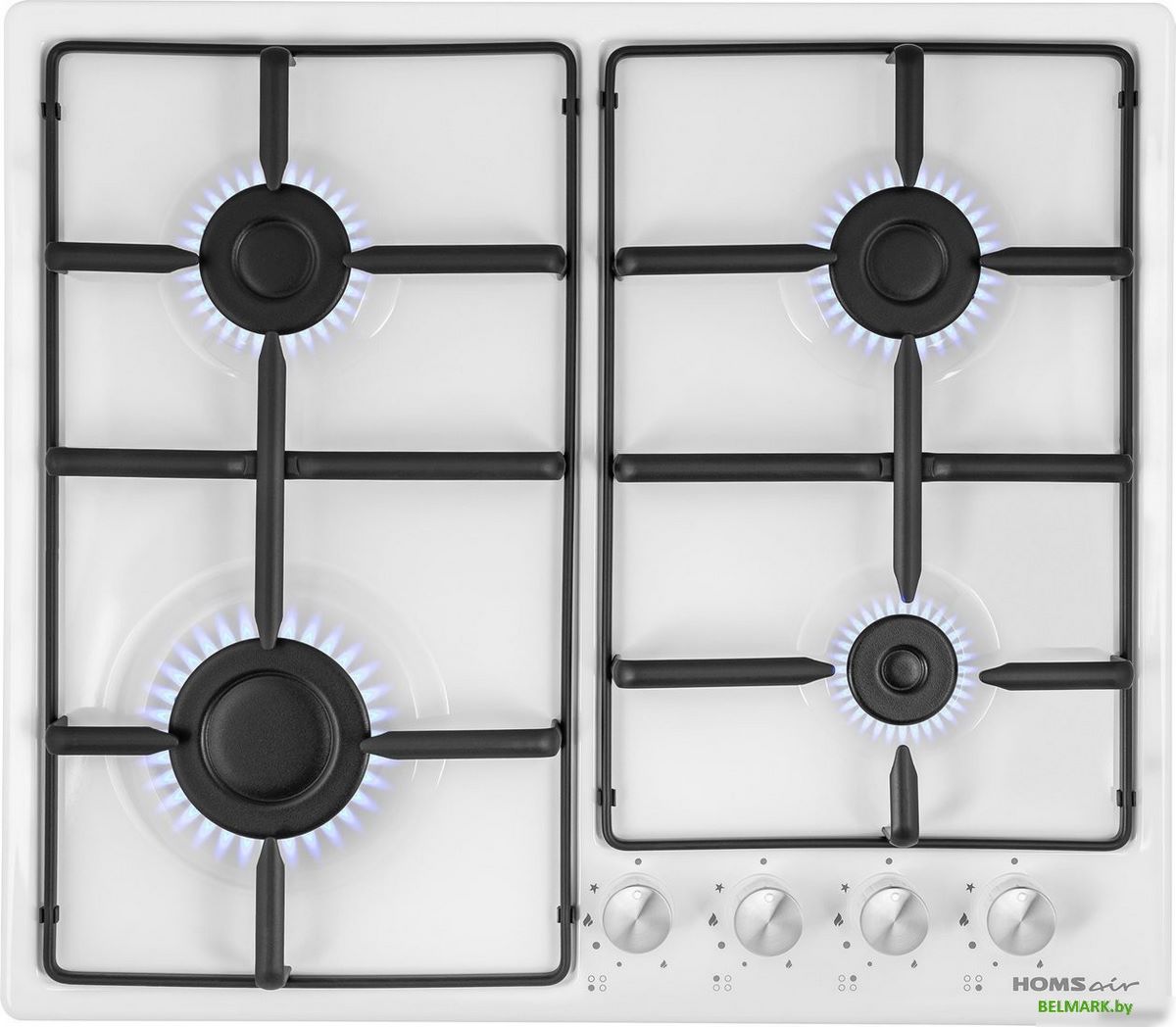 Варочная панель HOMSair HGE643GWH - фото