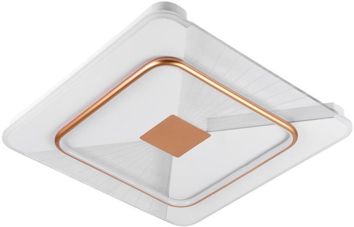 Припотолочная люстра LED4U L1024-500 WH-GD - фото