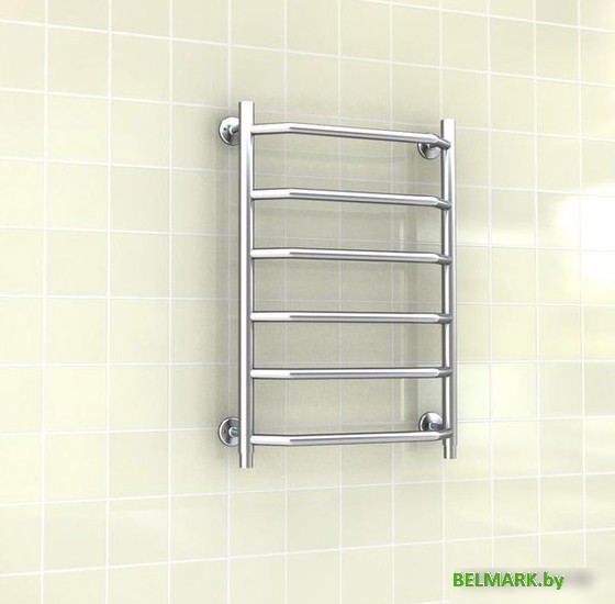 Полотенцесушитель Ростела Трапеция нижнее подключение 1/2" 4 перекладины 60 см - фото2