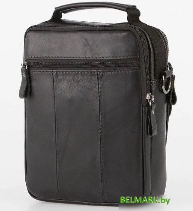Мужская сумка Poshete 196-4134-54-BLK (черный) - фото2