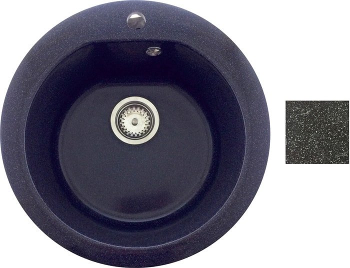 Кухонная мойка БелЭворс Nika (блэк) - фото