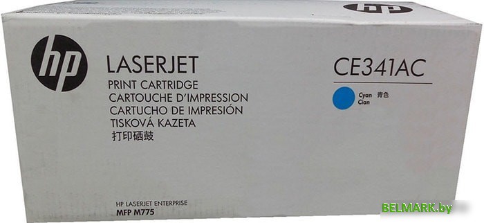 Картридж HP CE341AC - фото