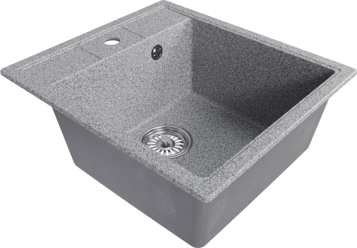 Кухонная мойка Mixline ML-GM28 552097 (темно-серый) - фото2