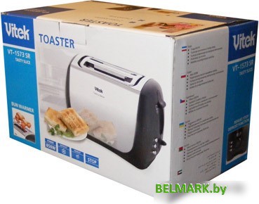 Тостер Vitek VT-1573 SR Tasty Slice - фото2