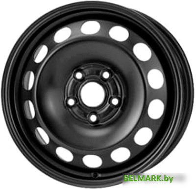 Штампованные диски Magnetto 17012 17x7" 5x114.3мм DIA 64.1мм ET 40мм Black - фото