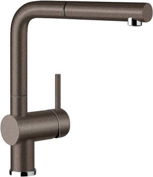 Смеситель Blanco Linus-S Silgranit (кофе) [516697] - фото