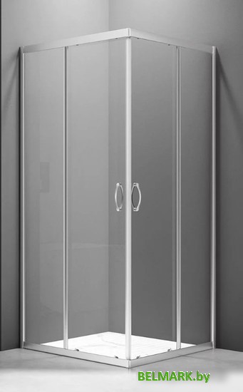 Душевой уголок Veconi 90x90 RV101-90-01-C5 (стекло прозрачное/хром) - фото