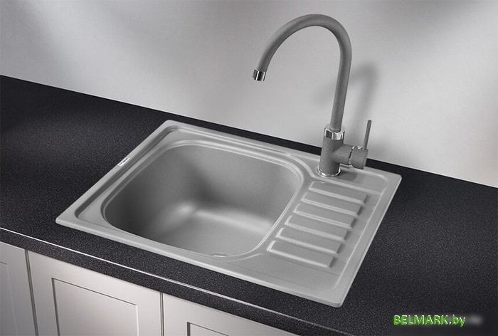 Кухонная мойка Granula GR-5801 (алюминиум) - фото2