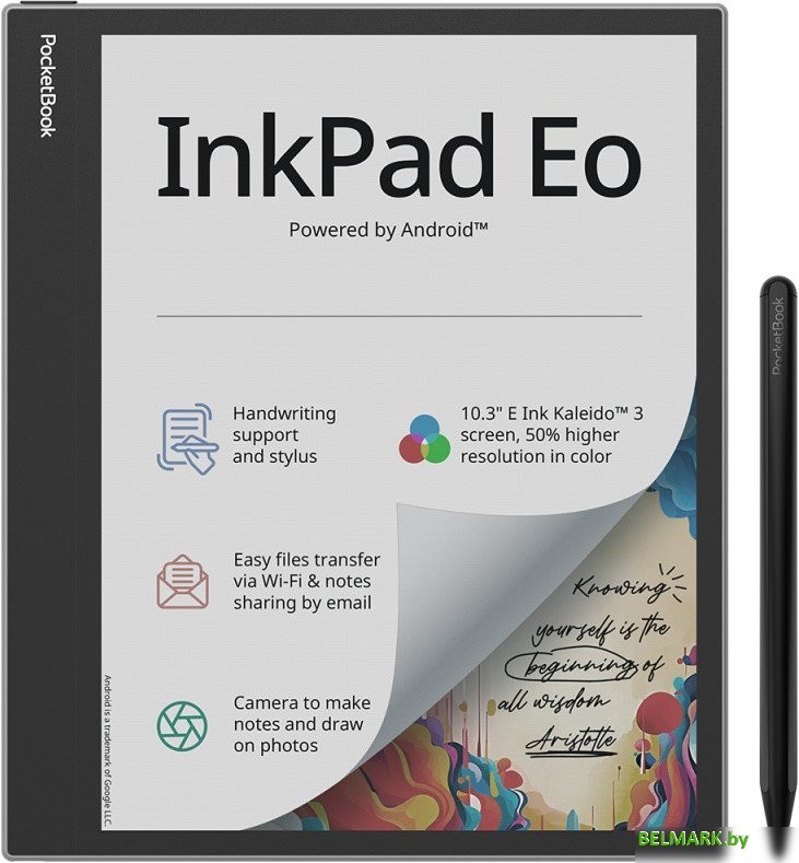Электронная книга PocketBook InkPad Eo Mist Grey - фото