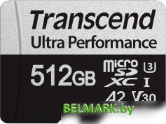 Карта памяти Transcend microSDXC 340S 512GB (с адаптером) - фото2
