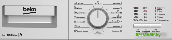 Стиральная машина BEKO WRS 55P1 BSS - фото2