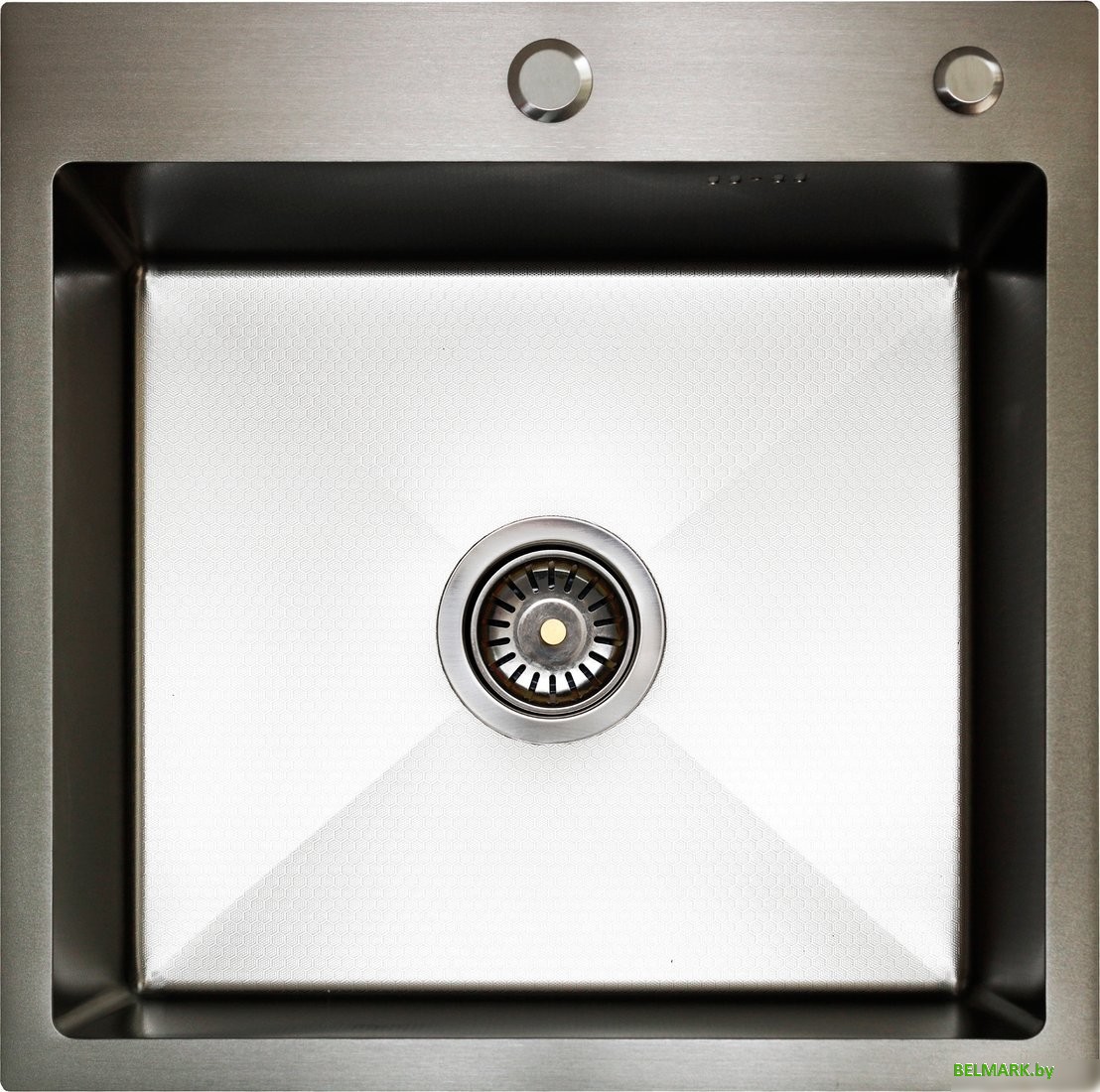 Кухонная мойка Blantek FS-5050H Honeycomb ECO (+501F40-S) - фото
