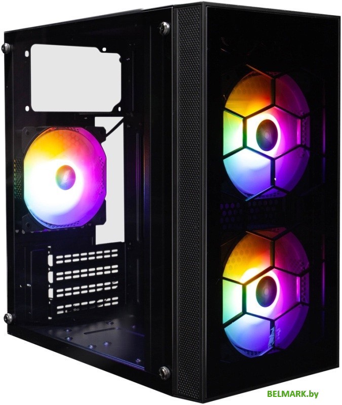 Корпус 1stPlayer FireBase X1-BK-3F1 - фото