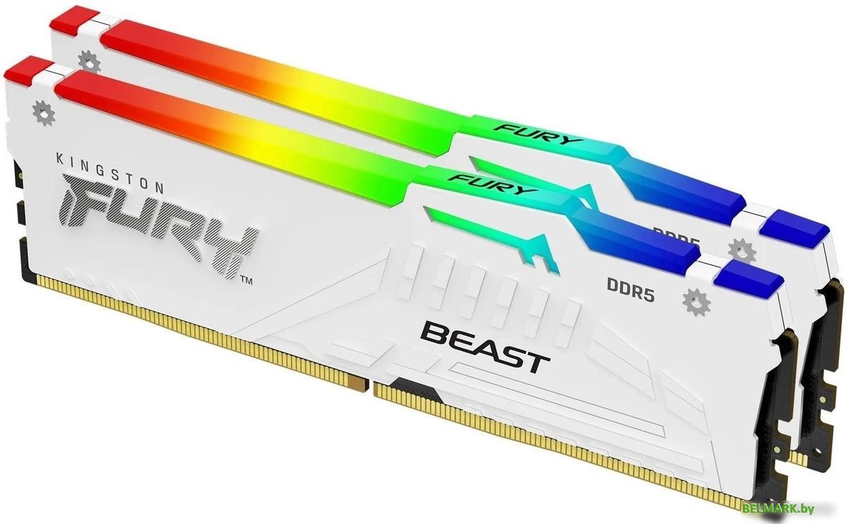 Оперативная память Kingston FURY Beast RGB 2x16ГБ DDR5 5200 МГц KF552C40BWAK2-32 - фото2