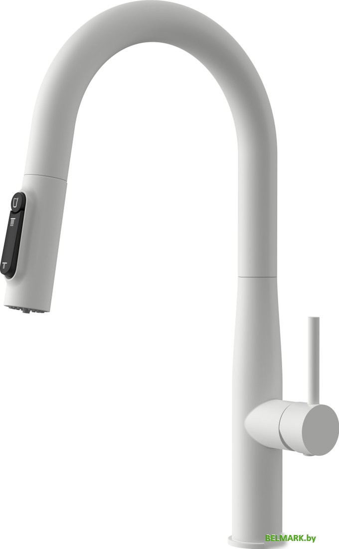 Смеситель Kaiser Vita 43344-4 (белый матовый) - фото