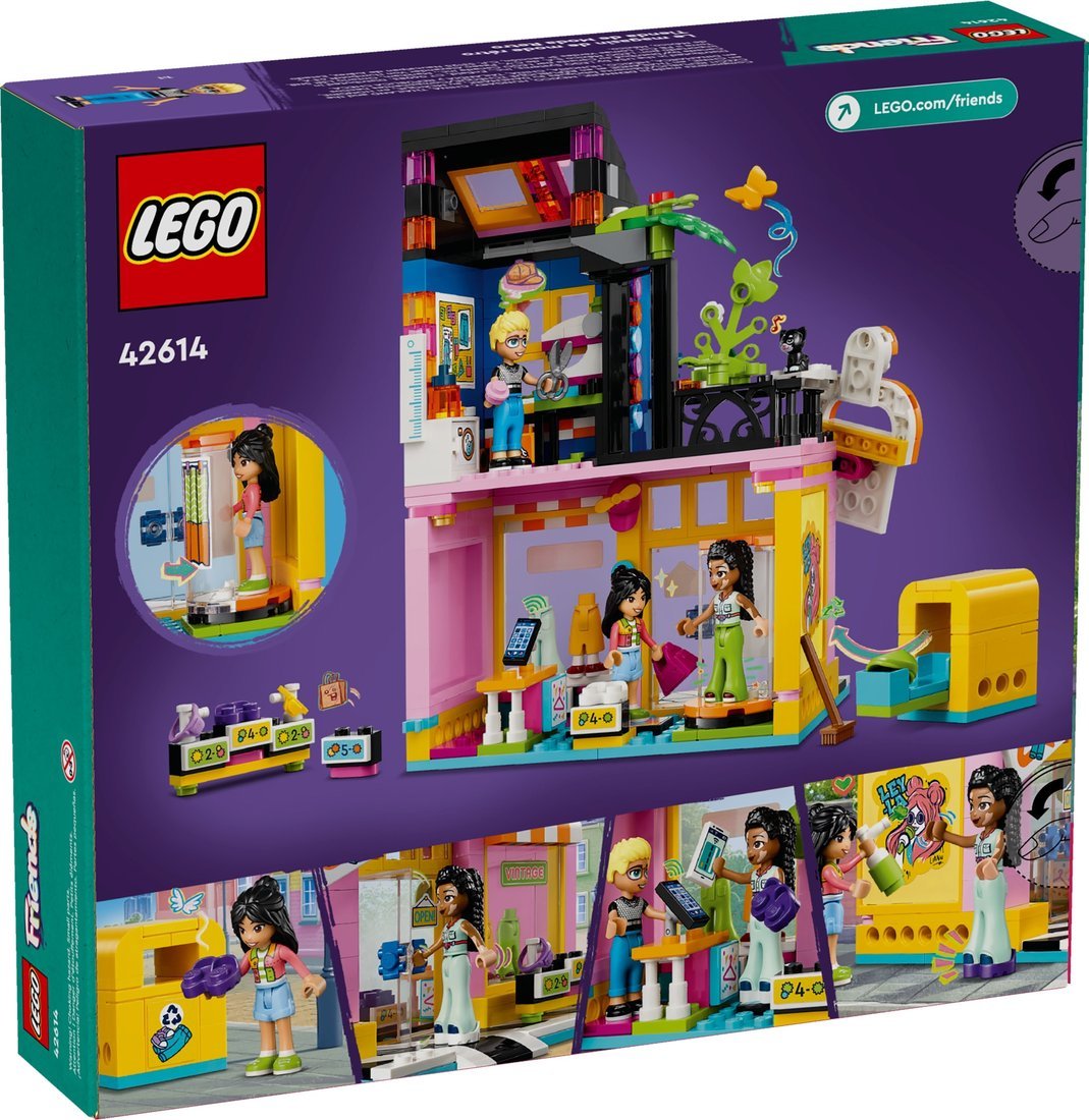 Конструктор LEGO Friends 42614 Магазин винтажной моды - фото2