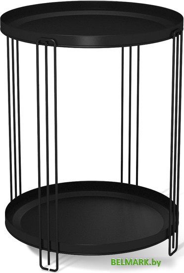 Журнальный столик Sheffilton SHT-CT31 (черный муар) - фото