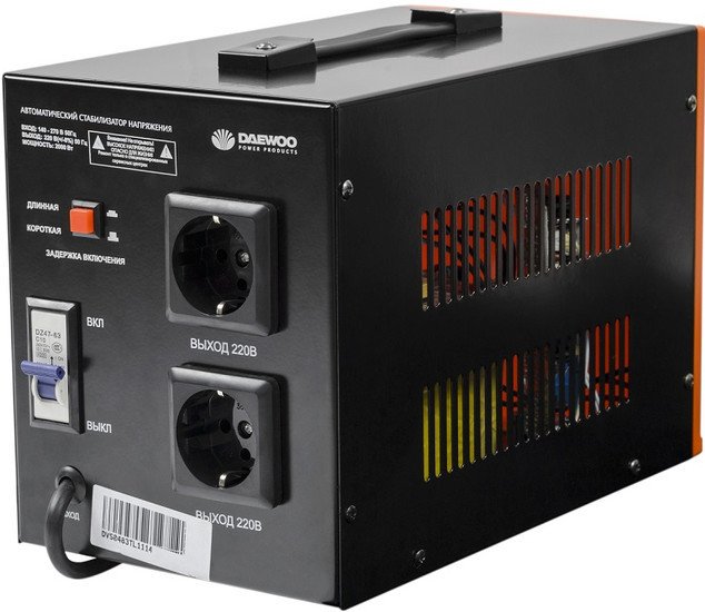Стабилизатор напряжения Daewoo DW-TZM1KVA - фото2