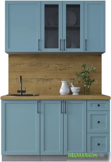 Интерлиния Тренд 1.4А (океан/океан/дуб бунратти) - фото