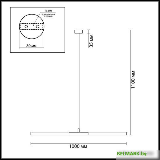 Подвесная люстра Odeon Light Soho 4307/2 - фото2