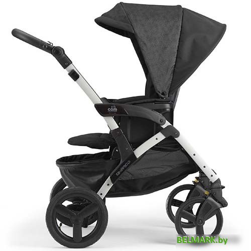 Универсальная коляска CAM Tris Smart (3 в 1, черный медвежонок) - фото2