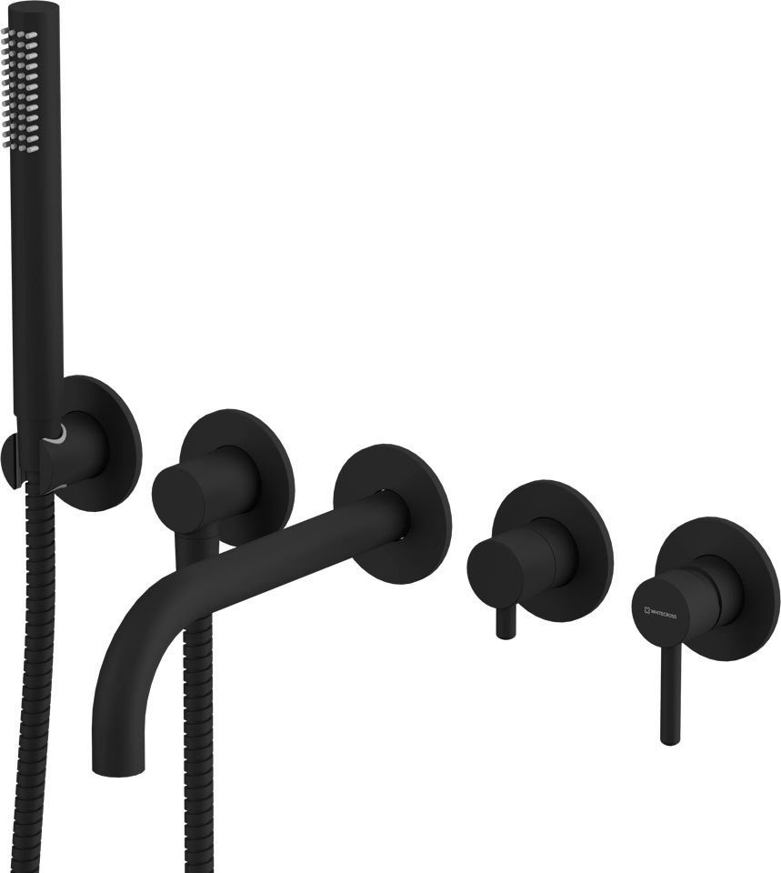 Смеситель Whitecross Y Y1240BL (черный матовый) - фото