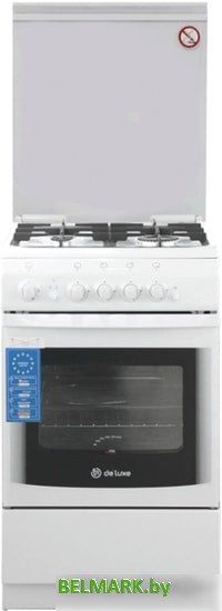 Кухонная плита De luxe 506040.14Г (КР) Ч/Р - фото