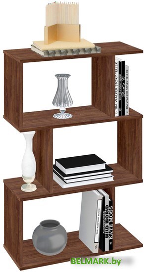 Стеллаж Polini Kids Home Smart Фигурный 3 секции 0002271.76 (винтаж) - фото