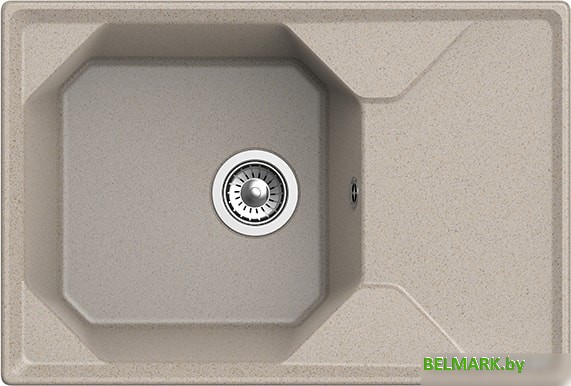 Кухонная мойка GranFest GF-U-740L (песочный) - фото2