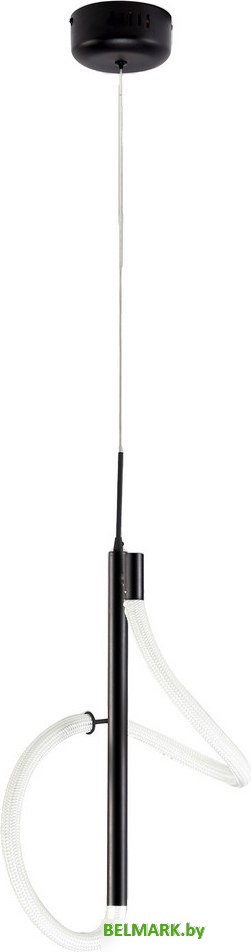 Припотолочная люстра Kinklight Далия 08040K-1A.19 4000K (черный) - фото