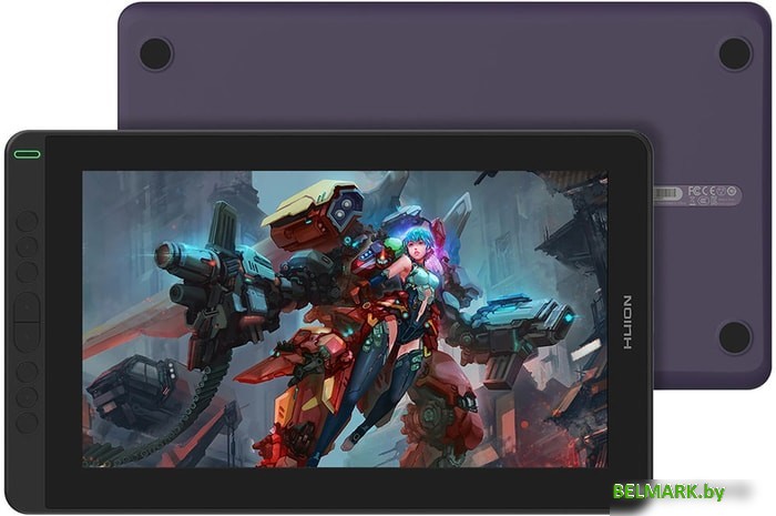 Графический монитор Huion Kamvas 13 (фиолетовый) - фото