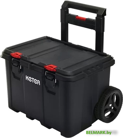 Ящик для инструментов Keter Stack'N'Roll Cart Black 17210777 - фото