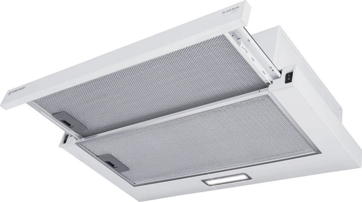 Кухонная вытяжка Meferi SLIDEBOX60WH Light - фото