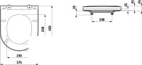 Сиденье для унитаза Laufen Sonar 8933410000001 - фото2