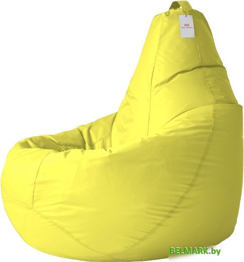 Кресло-мешок Mio Tesoro Груша XXL GF-130x85-ZH (желтый) - фото