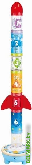 Развивающая игрушка Hape Ракета Движение, счет, цвета E0387_HP - фото