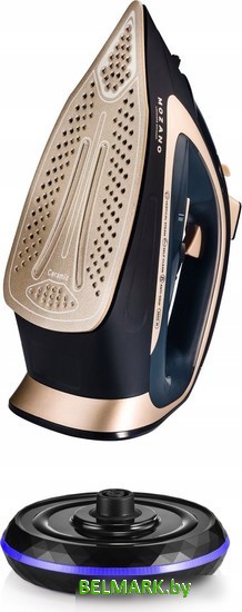 Утюг Mozano Ultimate Smooth (черный/золотистый) - фото2